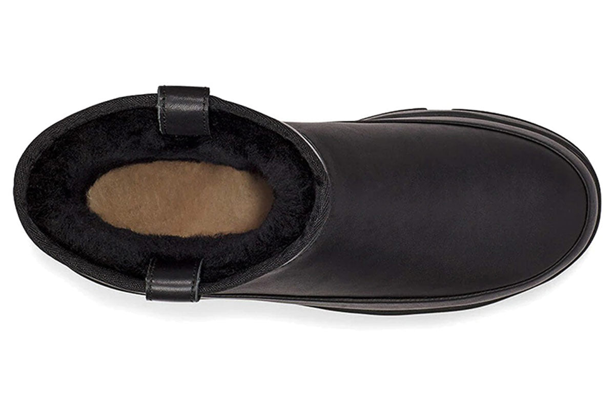 (WMNS) UGG Classic Weather Mini Snow Boots Black 1116097-BLK