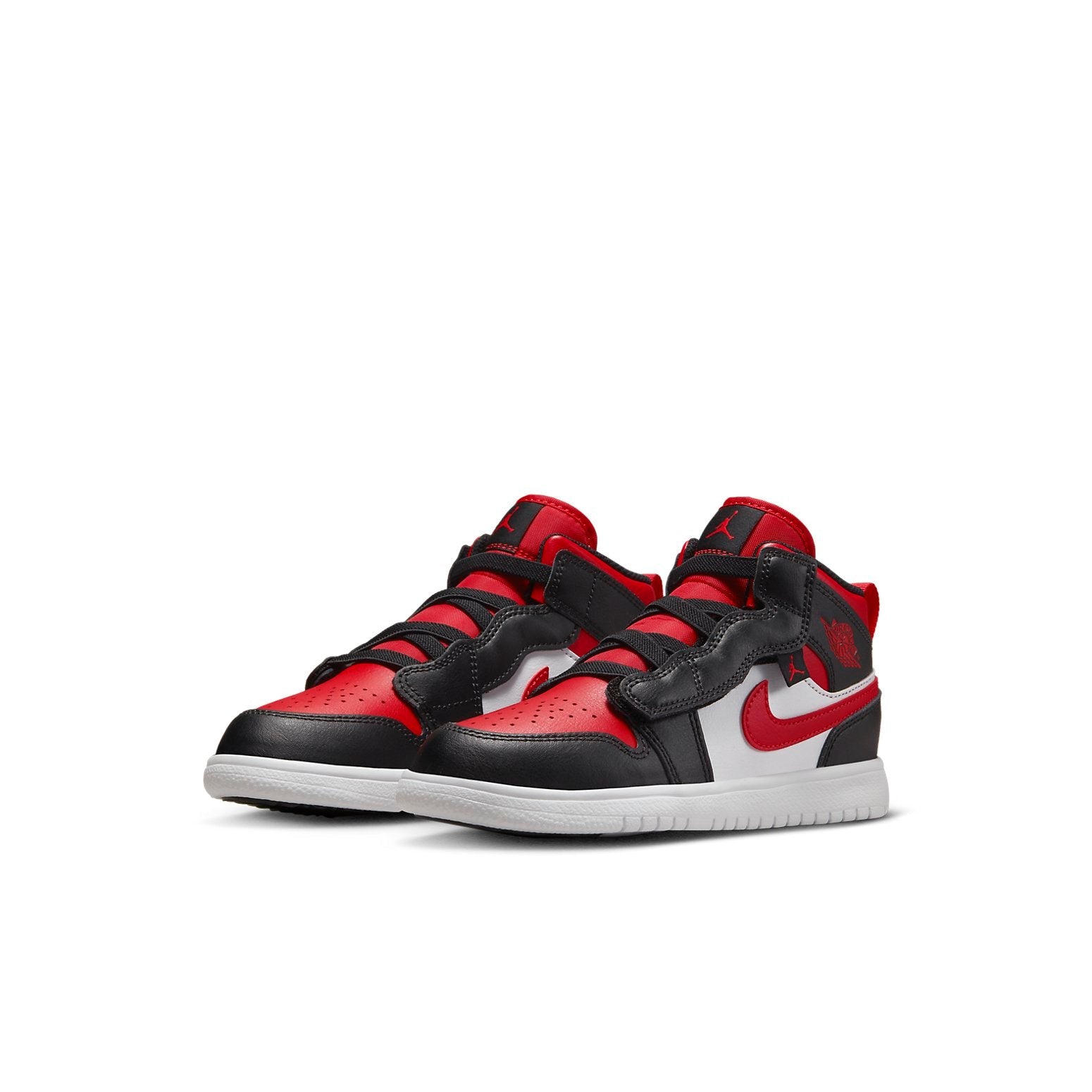 (PS) Air Jordan 1 Mid Alt 'University Red Black' AR6351-079