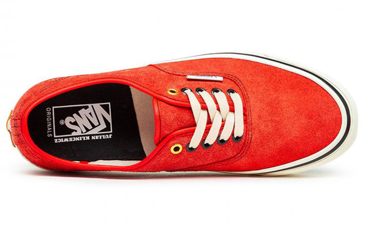Julian Klincewicz x Vans Vault Authentic SP LX 'Red' VN0A5DYGAR4