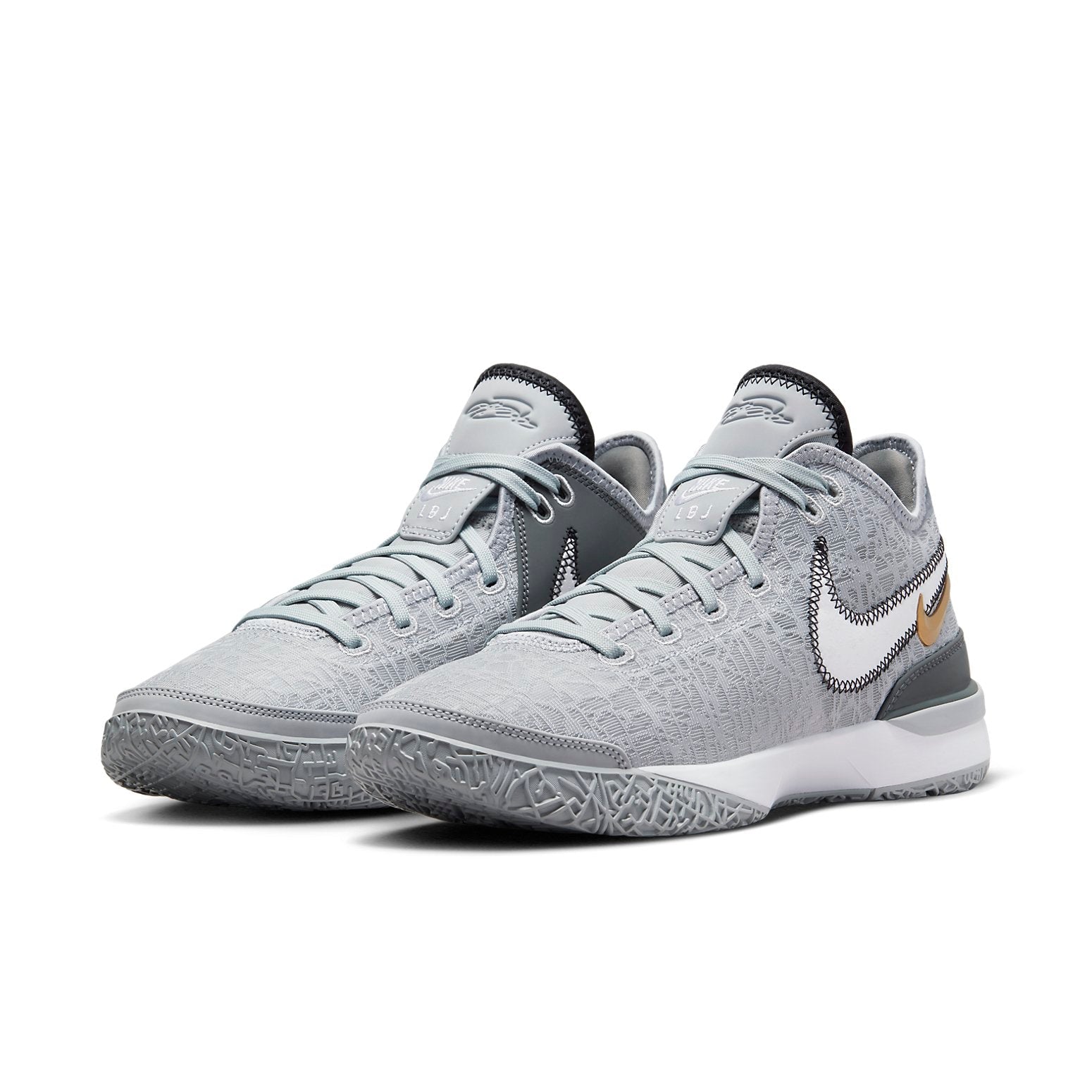 Nike Zoom LeBron NXXT Gen 'Wolf Grey Metallic Gold' DR8784-004