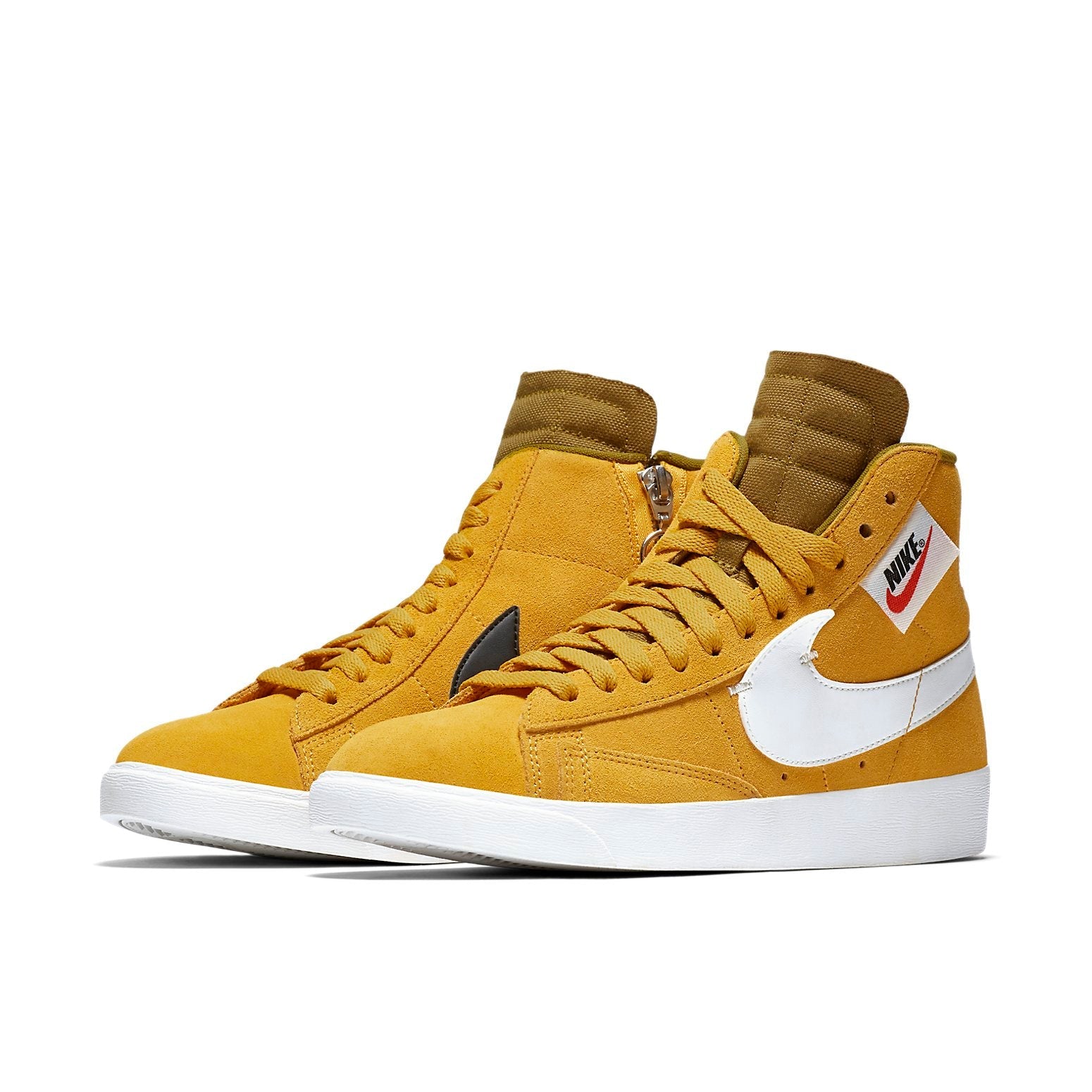 (WMNS) Nike Blazer Mid Rebel 'Yellow Ochre' BQ4022-700