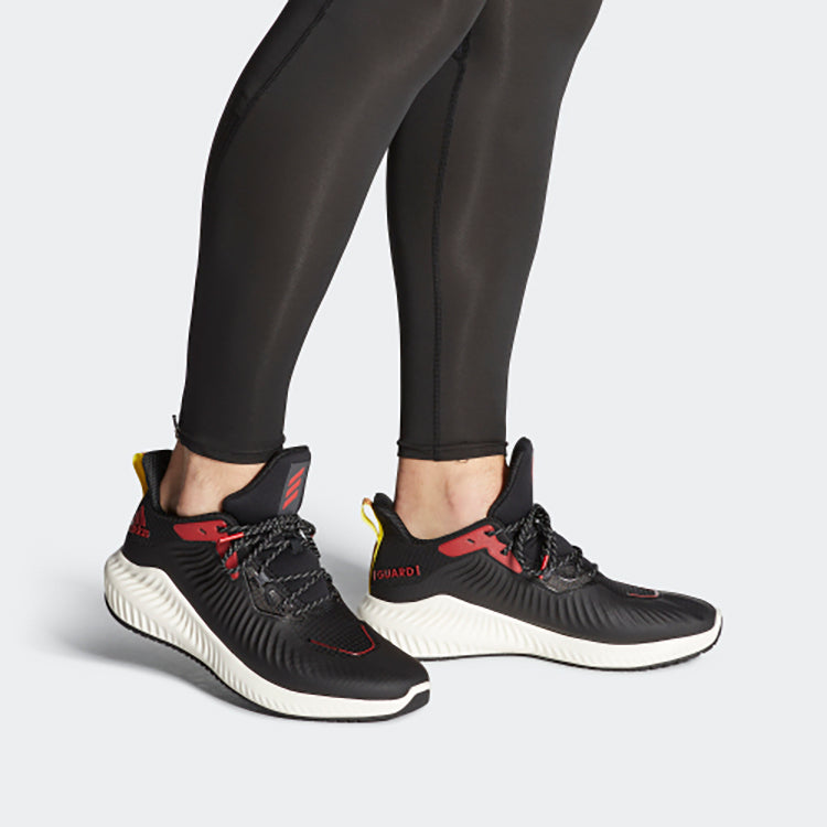 adidas Alphabounce+ Guard 'Black Red' FW6733