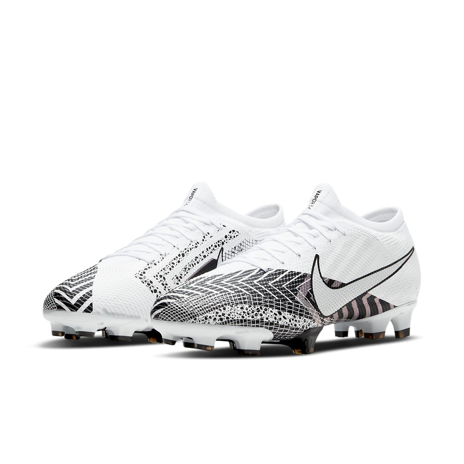 Nike Mercurial Vapor 13 Pro MDS FG Soccer Shoes White/Black CJ1296-110