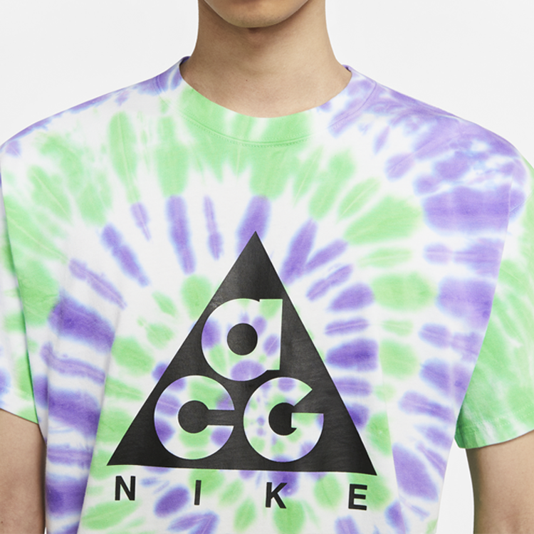 Nike Lab ACG Printed T-Shirt 'White Multi Color Black' CV1533-100