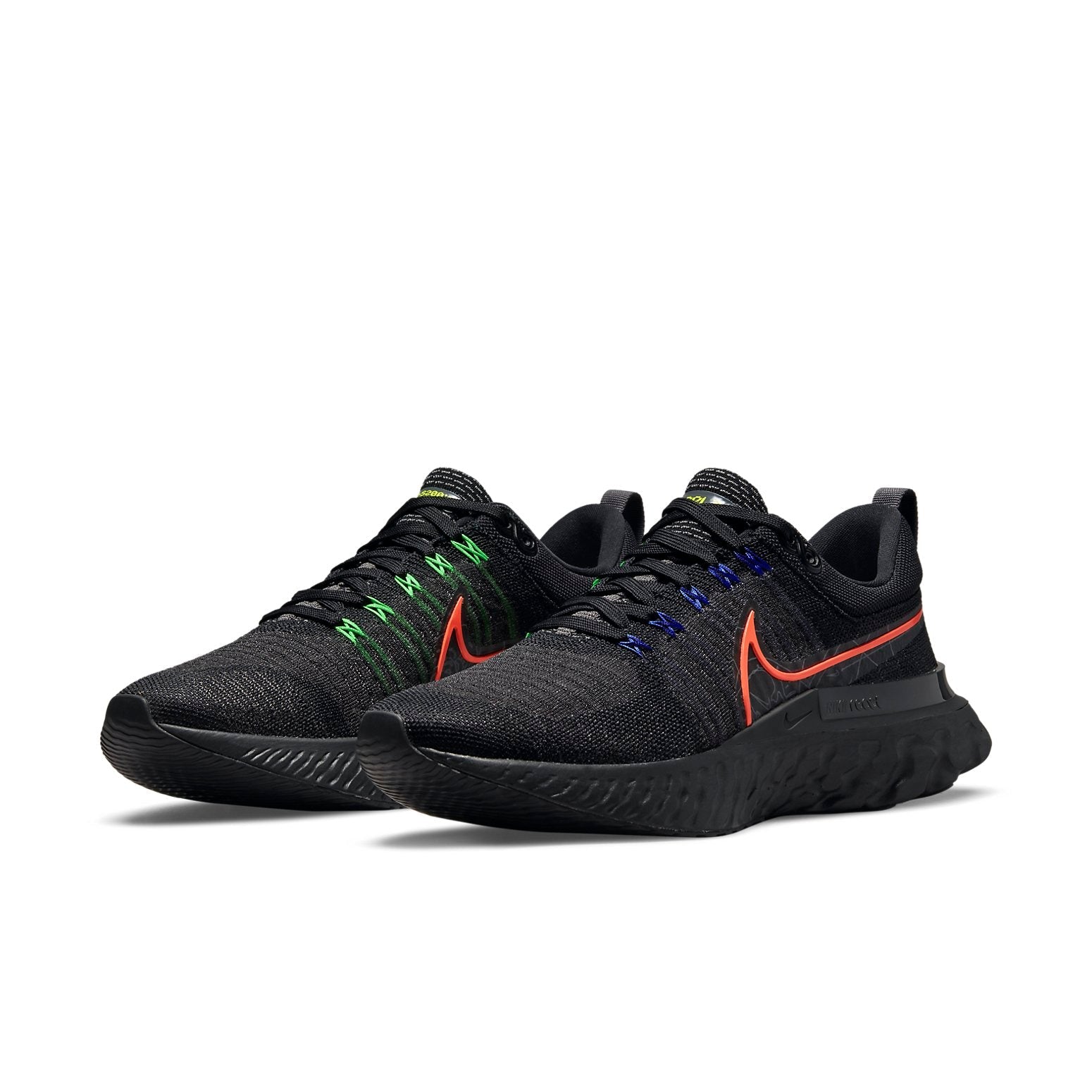 Nike React Infinity Run Flyknit 2 'Black Hyper Orange' DN5070-001