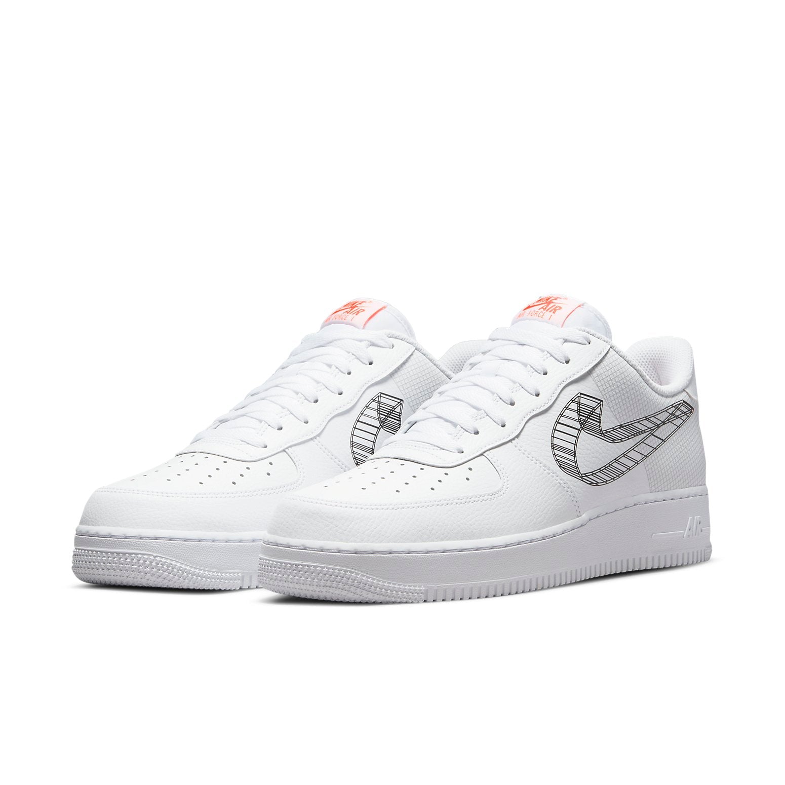 Nike Air Force 1 '07 '3D Swoosh' DR0149-100