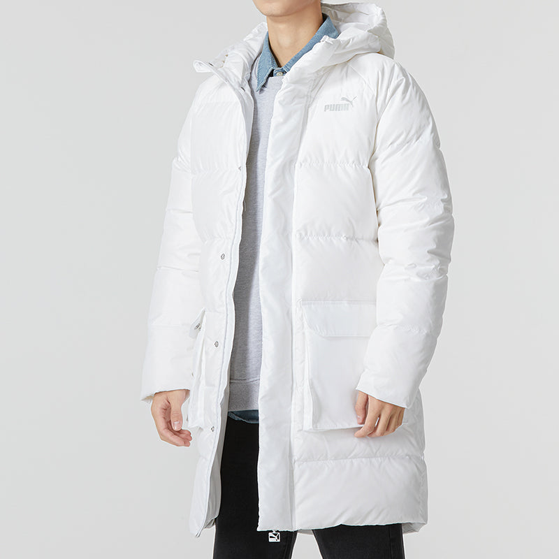 PUMA Das Long Down Jacket 'White' 674641-02