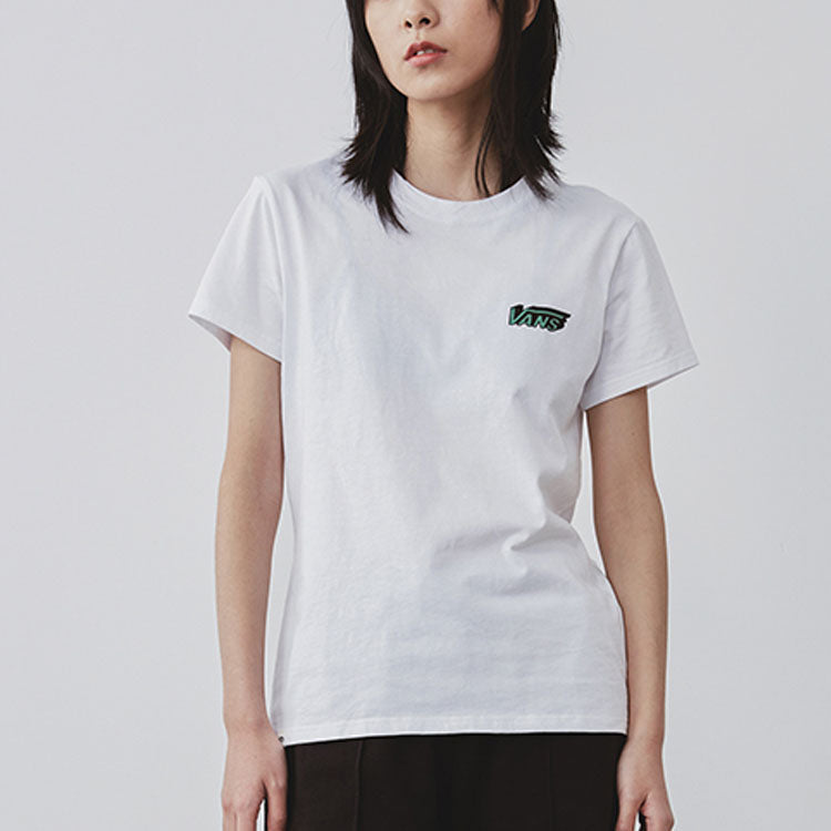 (WMNS) Vans OtwTyakasha Short Sleeve White VN0A4MNKWHT