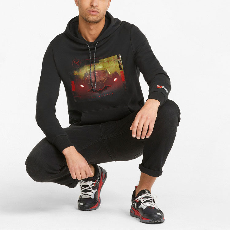 PUMA X Batman Graphic Hoodie 'Black' 534728-01