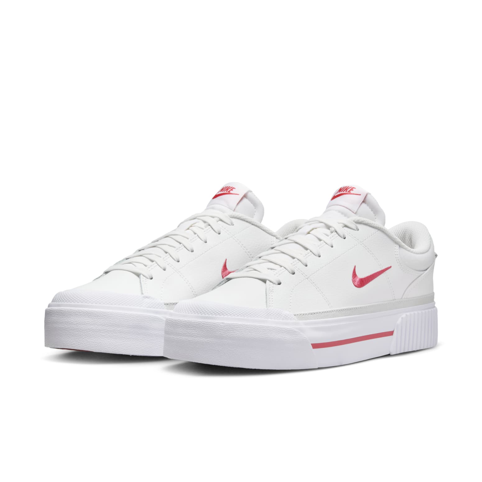 (WMNS) Nike Court Legacy Lift 'Summit White Aster Pink' FV5526-102