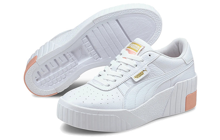 (WMNS) PUMA Cali Wedge 'White Apricot Blush' 373438-04