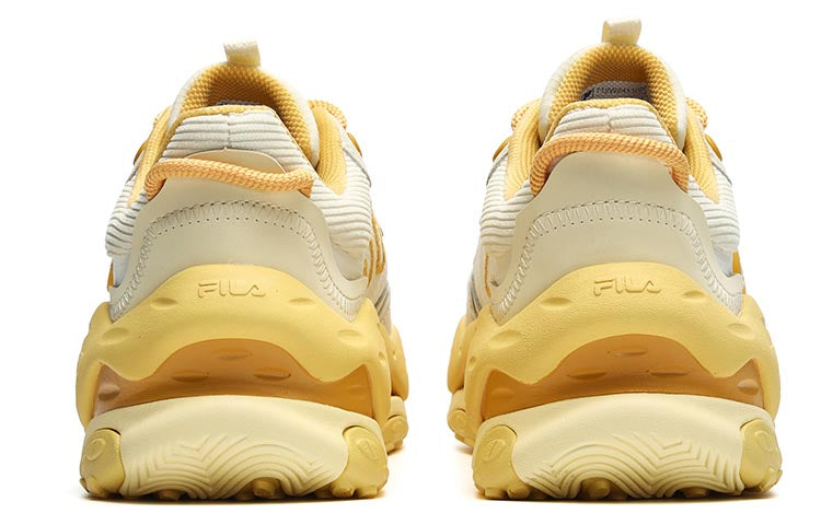 FILA FUSION Cheese Sneakers 'Yellow White' T12M241103FWG