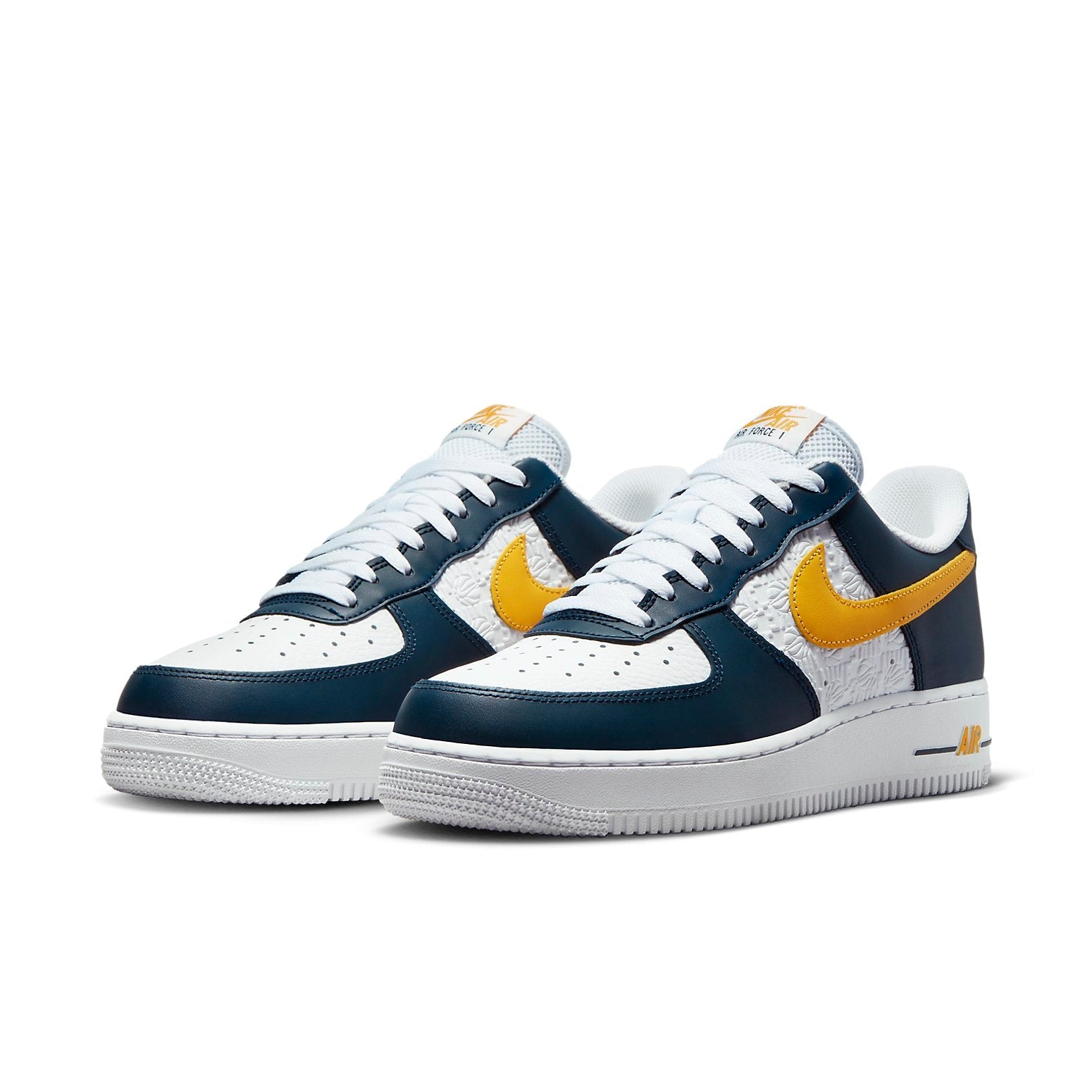 Nike Air Force 1 '07 'Embossed Hoops - Dark Obsidian' FJ4209-400