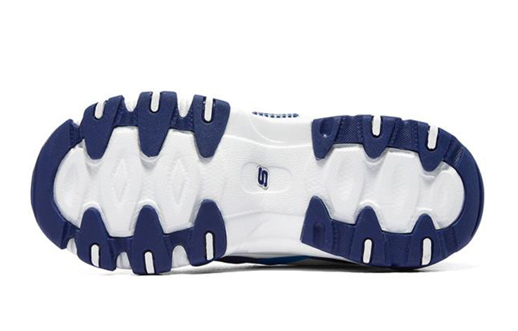 (GS) Skechers D'Lites 2.0 'Blue White' 996301L-BLW