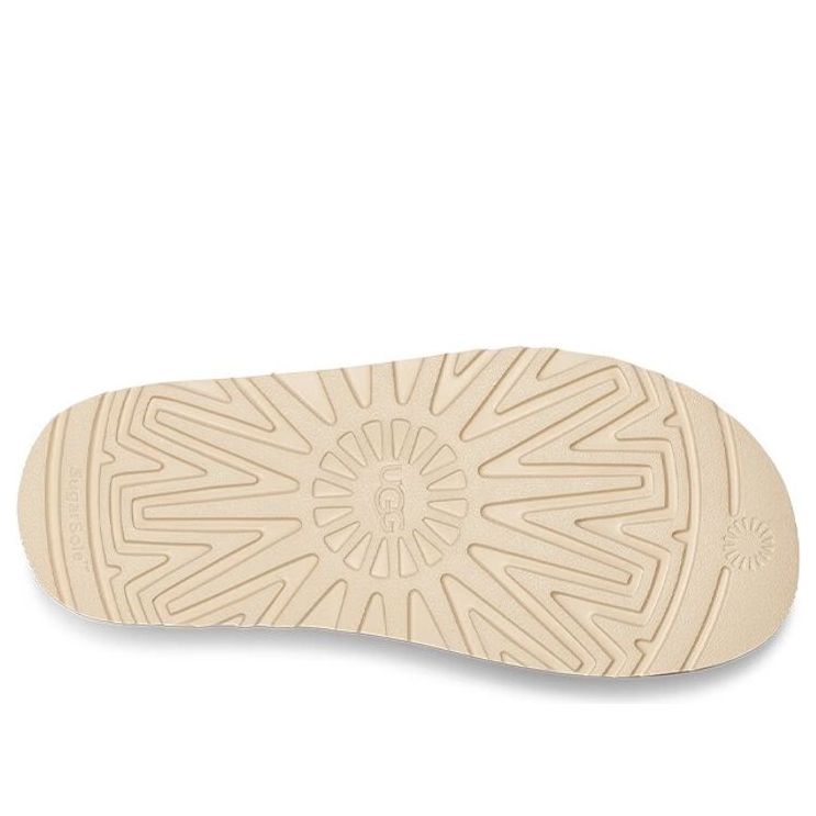 (WMNS) UGG Goldenstar Cross Slide 'Chestnut' 1137910-CHE