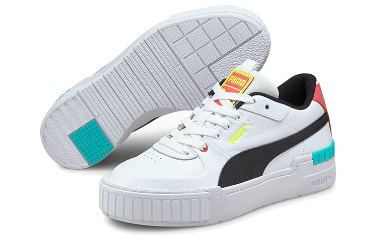 (WMNS) PUMA Cali Sport 'White Black Blue' 373871-07