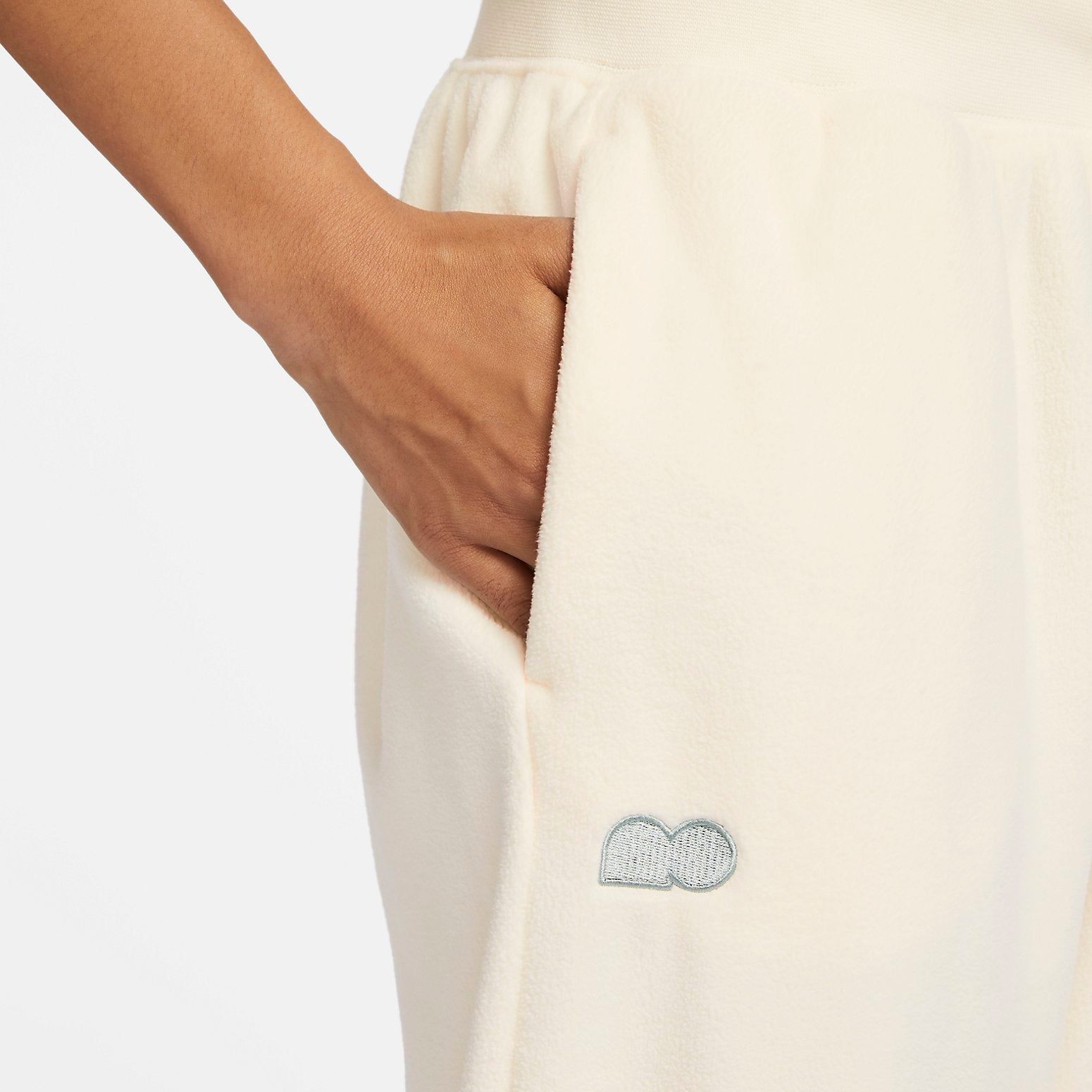 (WMNS) Nike x Naomi Osaka Phoenix High-Waisted Oversized Sweatpants 'White' FD5502-110
