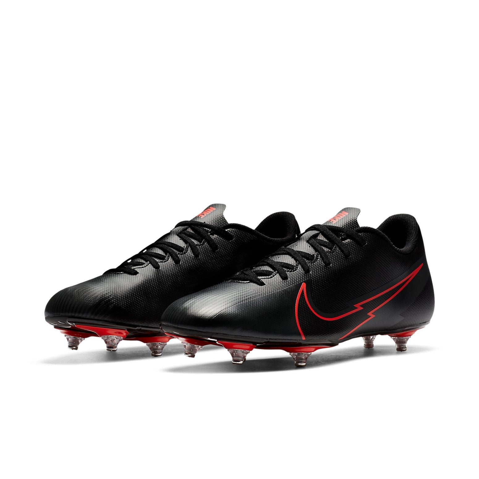 Nike Mercurial Vapor 13 Club SG Soft Ground 'Black Red' CJ6181-060