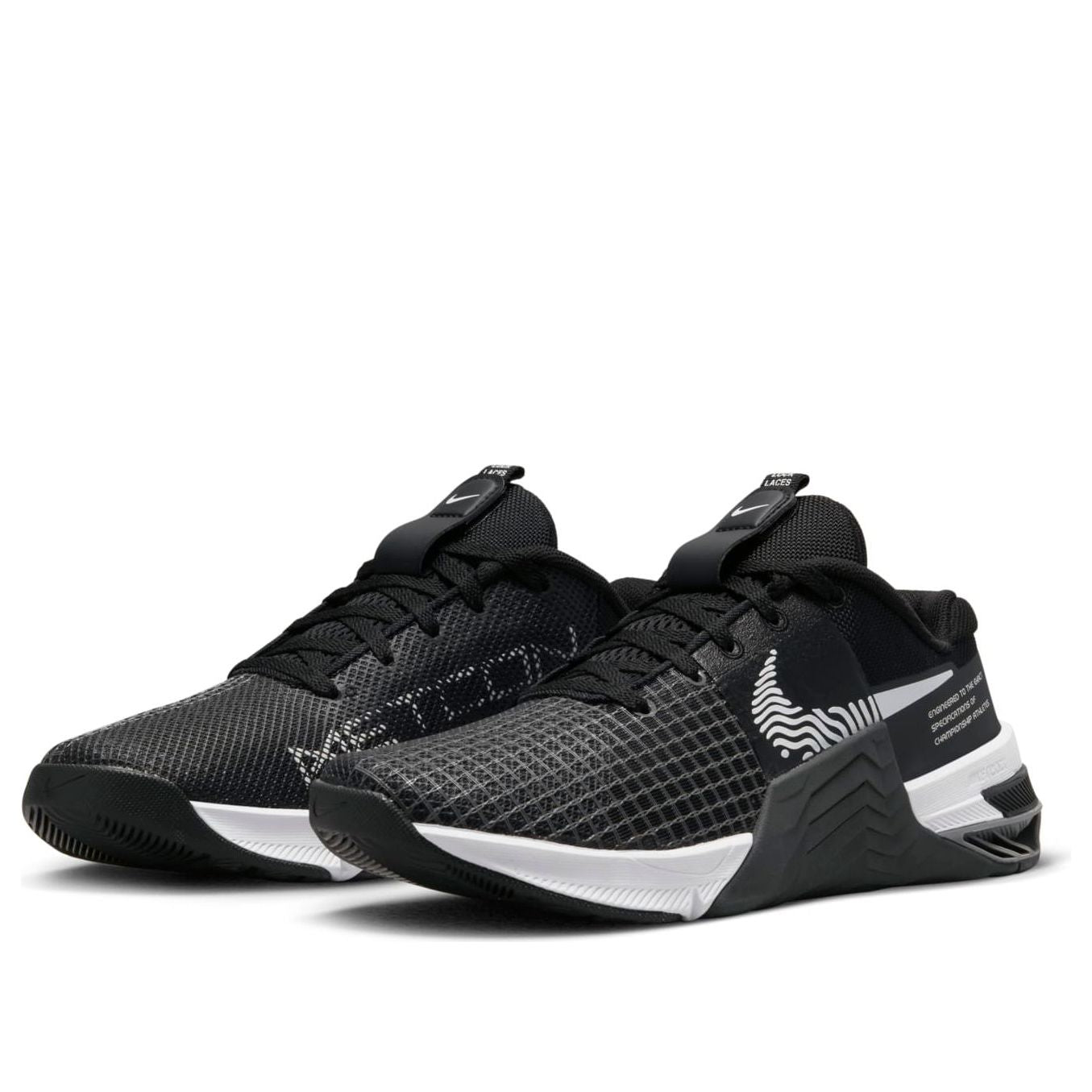 (WMNS) Nike Metcon 8 'Black Dark Smoke Grey' DO9327-001