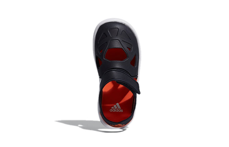 (PS) adidas Fortaswim 2 C Black Sandals 'Black White' G54065