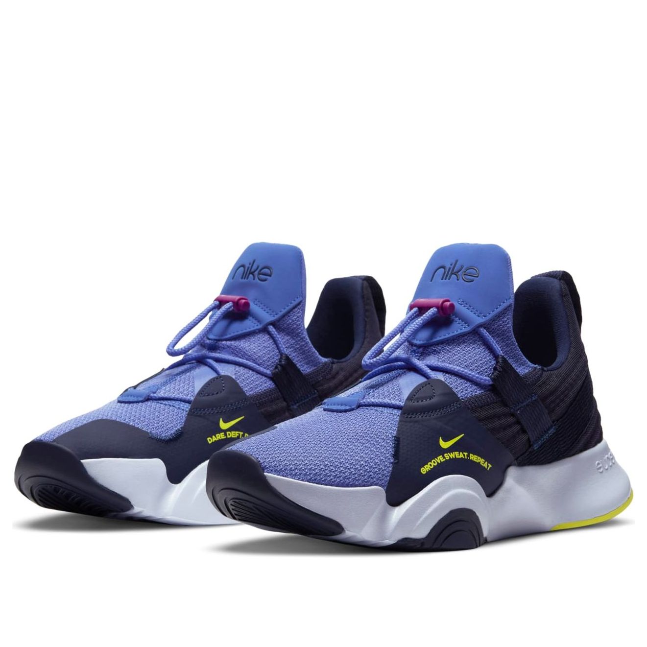 (WMNS) Nike SuperRep Groove 'Blackened Blue Cyber' CT1248-435