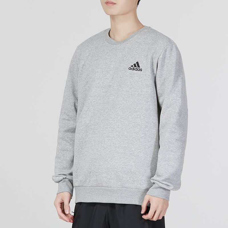 adidas Essentials Fleece Sweatshirt 'Grey' H12221