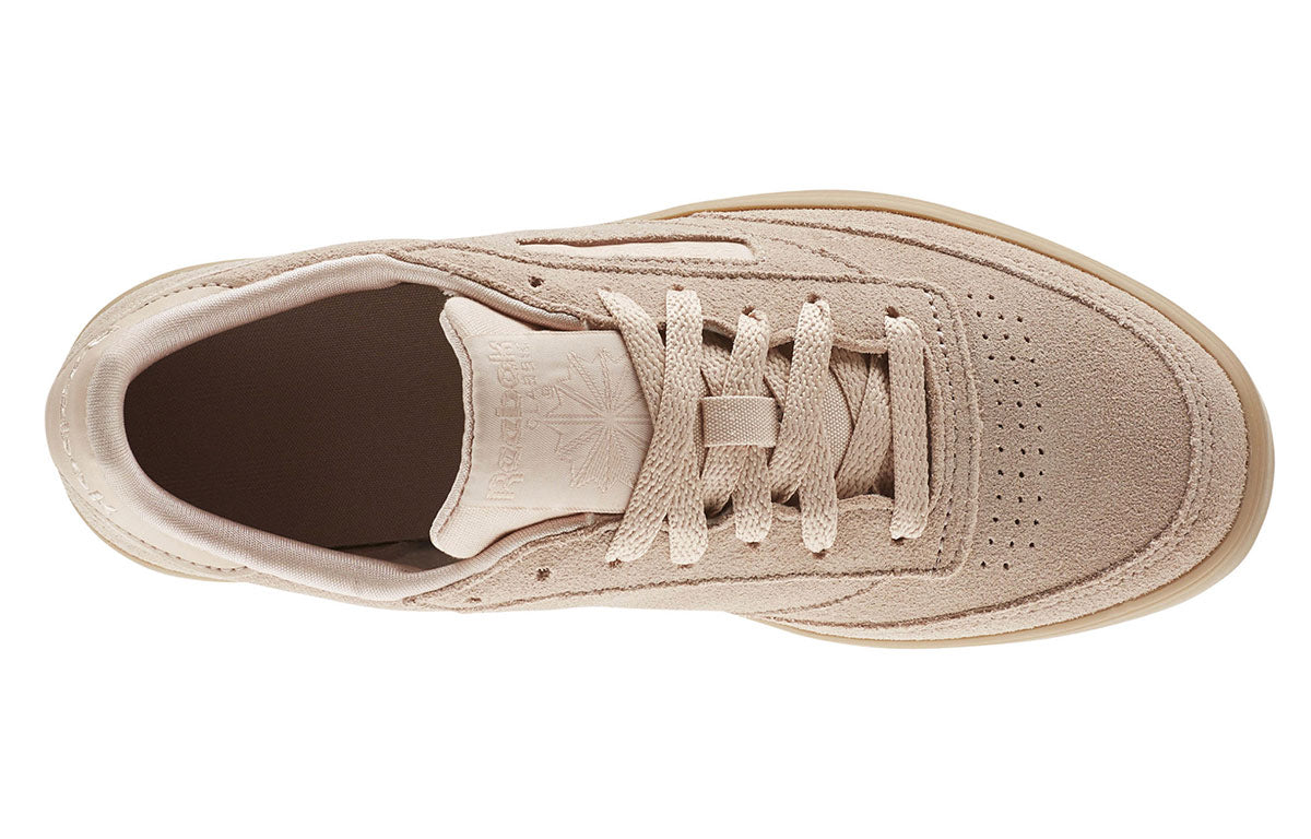 (WMNS) Reebok Club C 85 Sneakers Suede 'Beige' CN3351