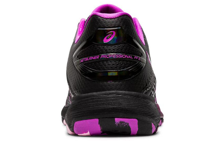 (WMNS) ASICS Netburner Professional FF 2 Running Shoes Black/Purple 1072A036-001