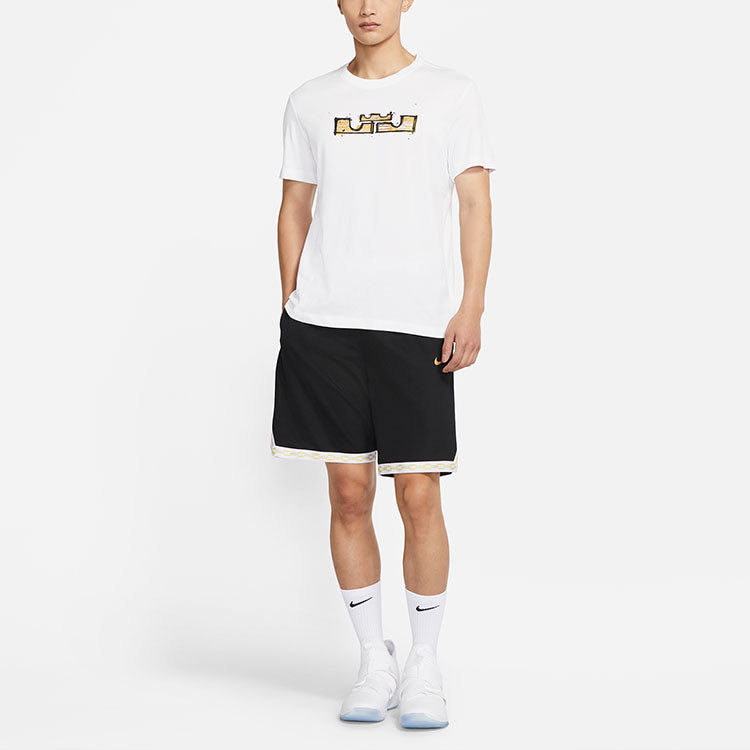 Nike AS Men's NK Dry LBJ SSNL LOGO Tee White DD0784-100