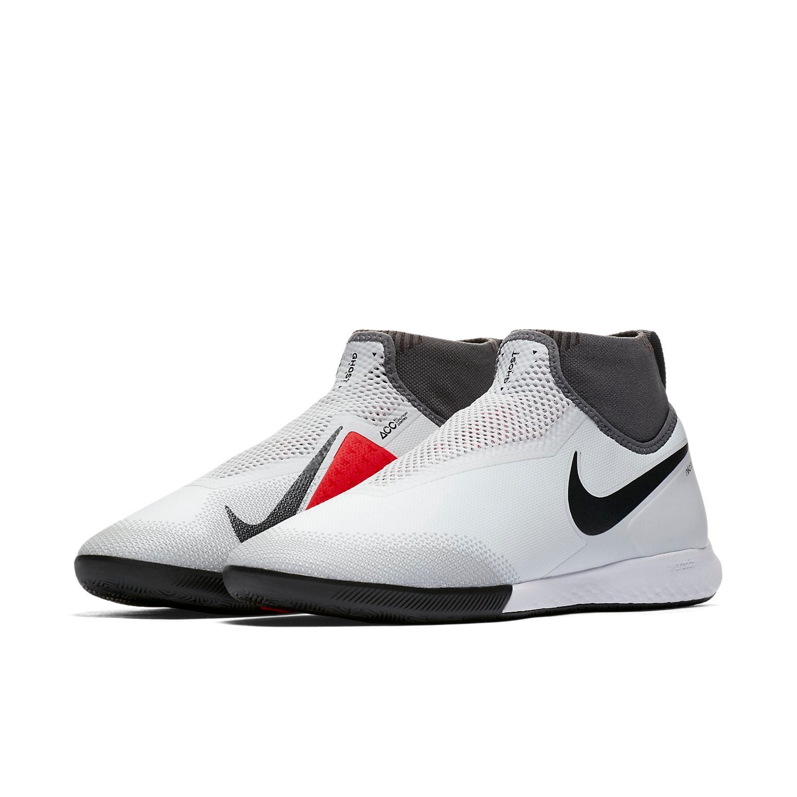 Nike Phantom Vision React Pro DF IC 'Pure Platinum Black Light Crimson' AO3276-060