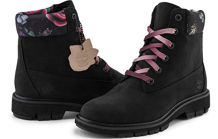 (WMNS) Timberland Lucia Way 6 Inch Charm Waterproof Boot 'Black Nubuck' A2HWZW