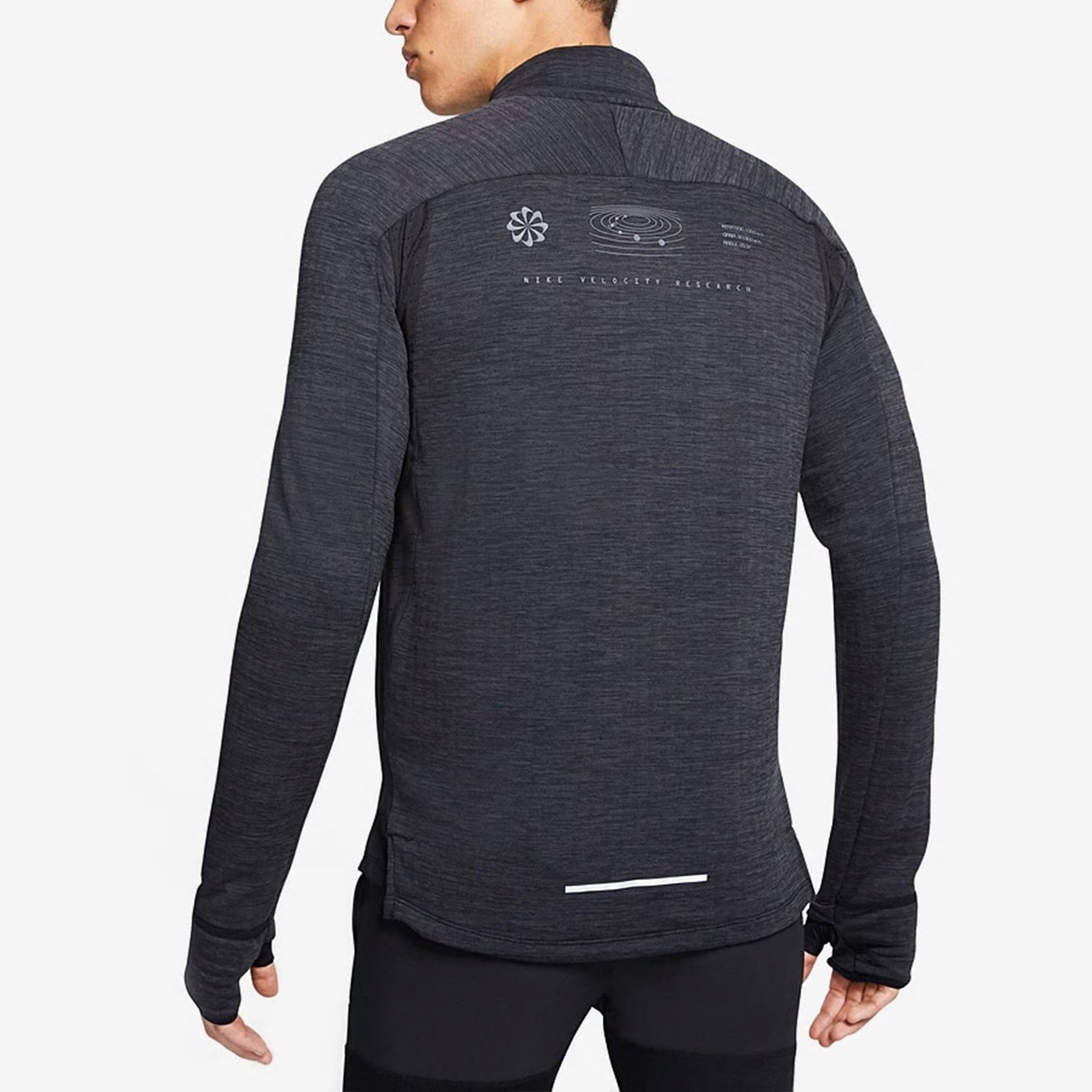 Nike Sphere Basketball Sports Splicing Breathable Stand Collar Jacket Black CJ5681-010