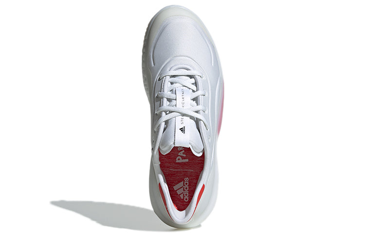 (WMNS) adidas Court Boost x Stella McCartney 'White Active Red' EE4017