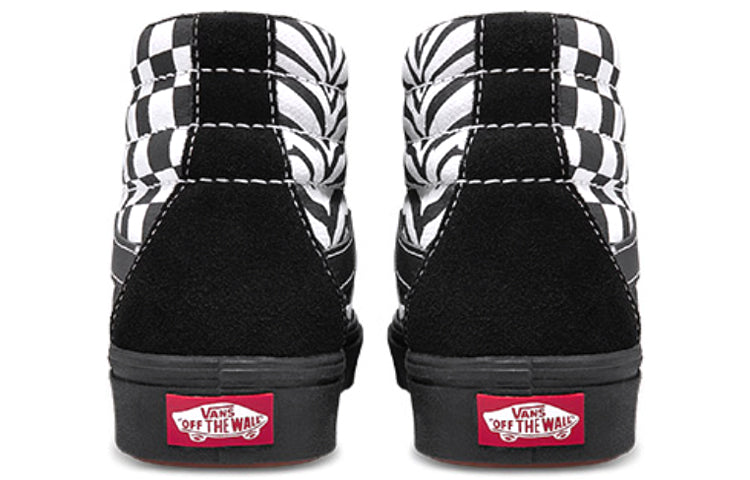 Vans SK8-HI ComfyCush 'Mixed Media - Black Checker' VN0A3WMB17Q