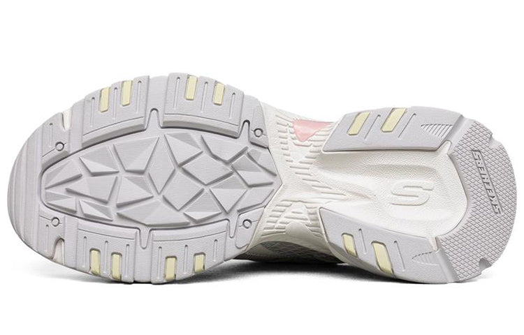 (WMNS) Skechers Stamina V2 low Running Shoes GS White/Purple 896004-WMLT