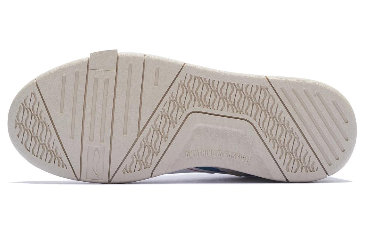 (WMNS) Li-Ning Mid Prm 'White Red Blue' AGCS152-4