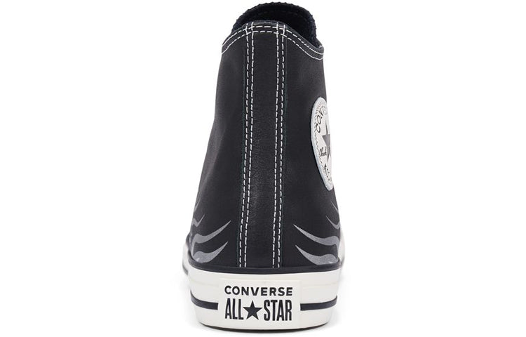 Converse Chuck Taylor All Star Metallic Flame High Top 'Black White' 165898C