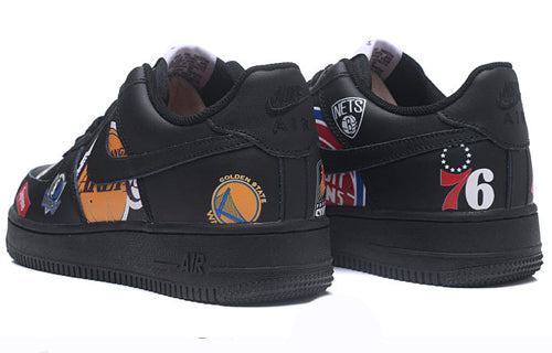 Nike x Supre-me NBA Air-Force 1 'Black' AQ8017-002