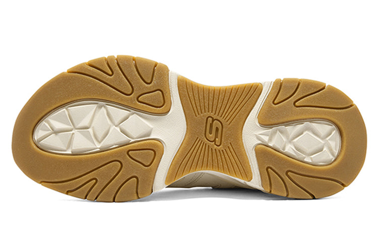 (WMNS) Skechers Stamina V3 Shoes 'White Tan' 896151-NAT