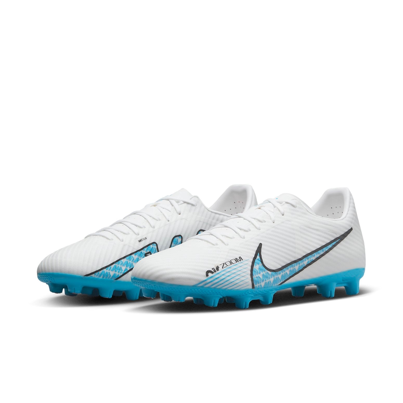Nike Air Zoom Vapor 15 Academy HG white cleat DJ5632-146