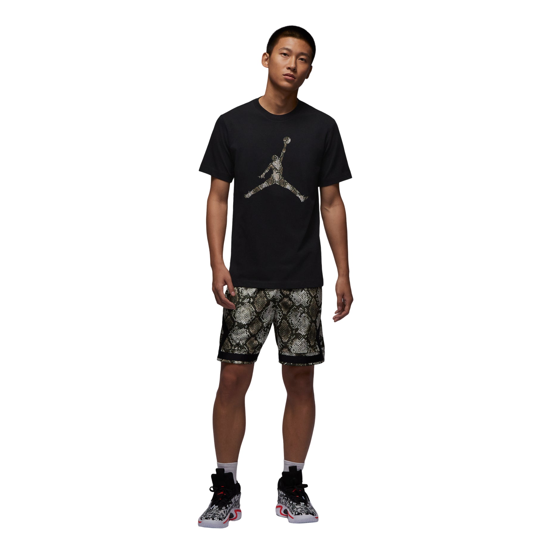 Air Jordan Crew Neck T-Shirt 'Black' HJ2863-011