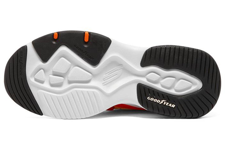 (WMNS) Skechers D'Lites 4.0 'White Orange' 800004-WOR