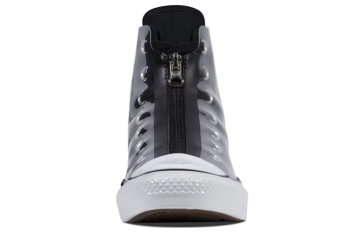 (WMNS) Converse Chuck Taylor All Star Shroud Translucent Rubber High Top 'Black' 553262C