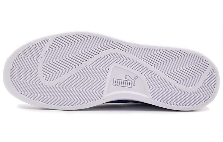 PUMA Smash v2 Mid L 'White Blue' 366924-01