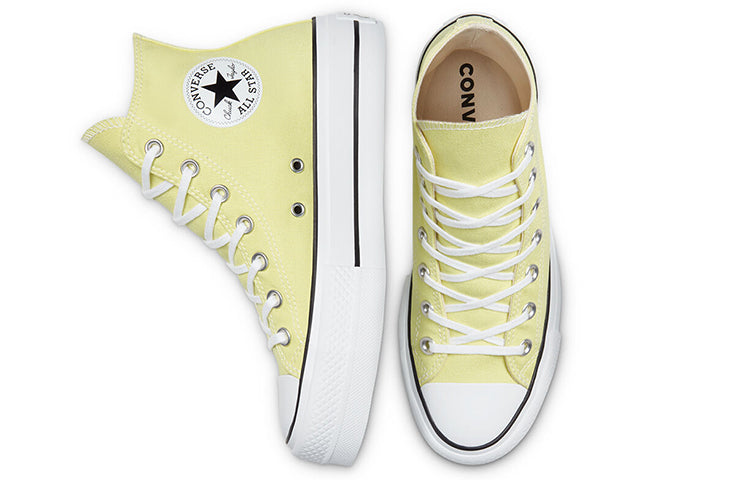 (WMNS) Converse Chuck Taylor All Star Platform High 'Light Citron' 570433C