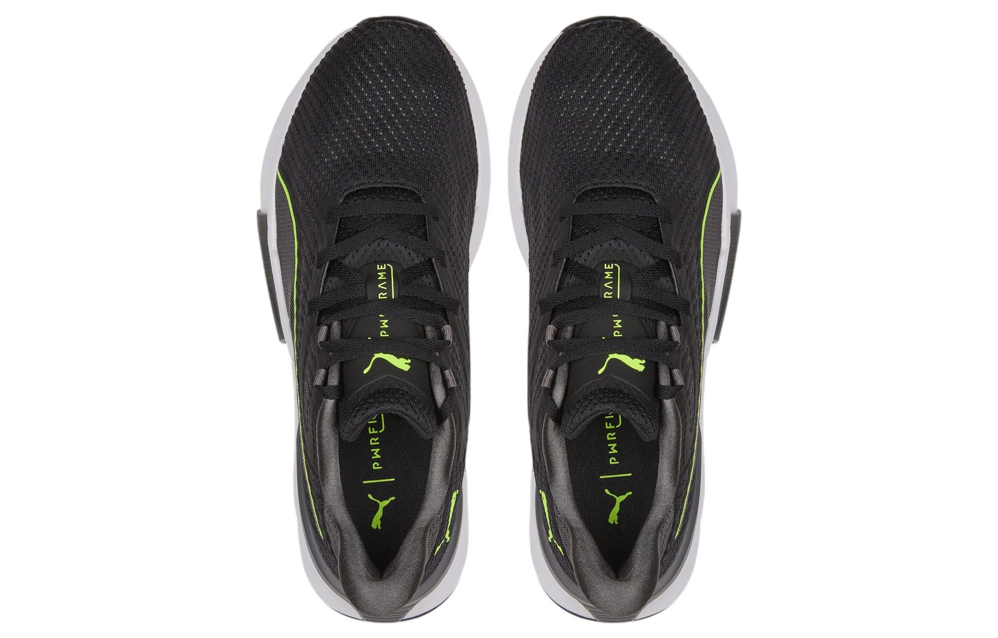 PUMA PWRFrame 'Black Lime Squeeze' 376049-08