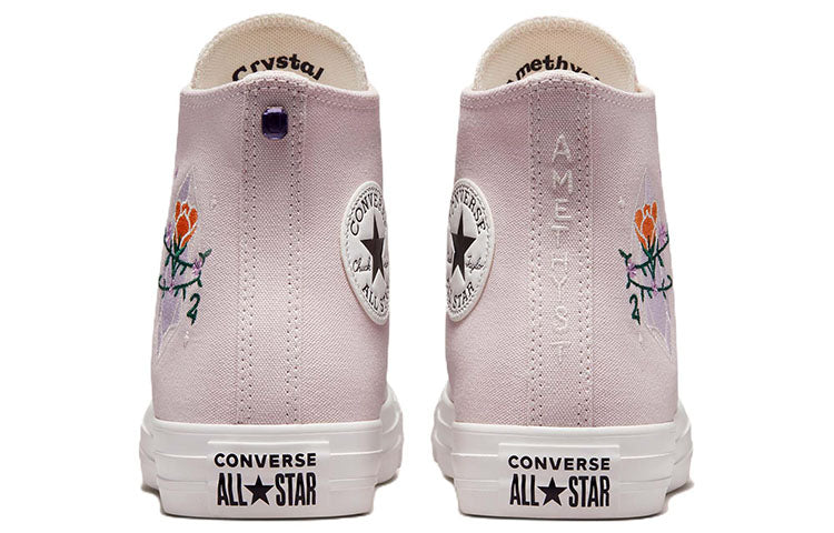 (WMNS) Converse Chuck Taylor All Star High 'Embroidered Crystals' A03740C