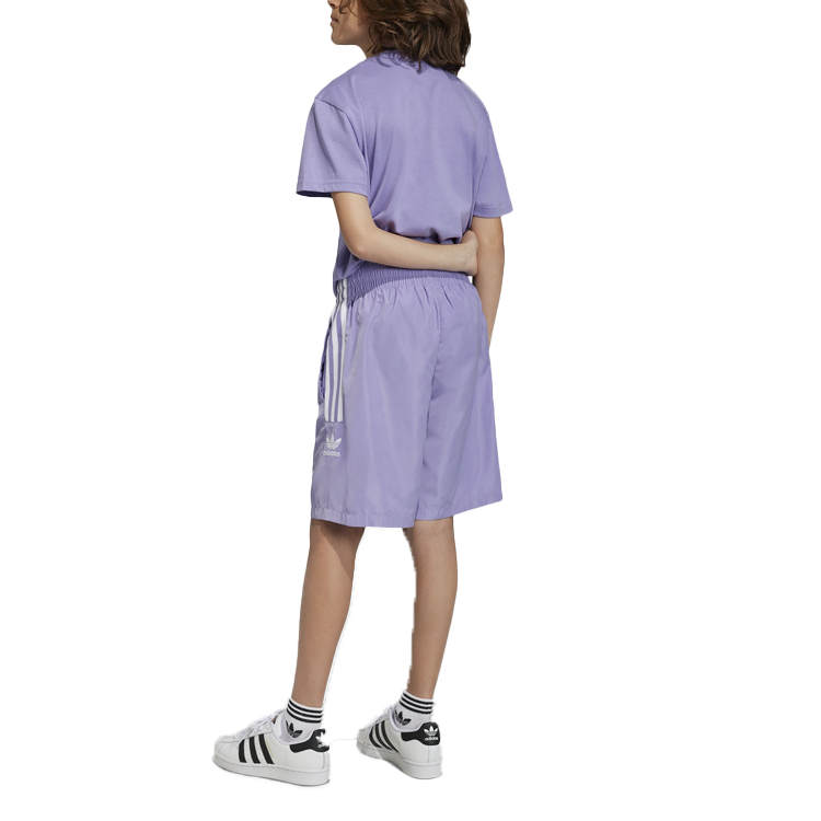 (GS) adidas Originals Adicolor Shorts 'Purple' IC6265