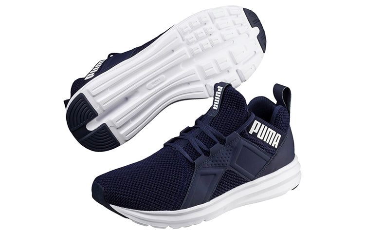 PUMA Enzo Weave Imeva Low Running Shoes Blue/White 191487-03