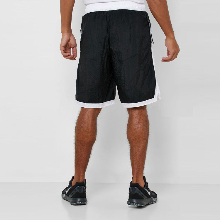 Nike Retro Large Logo Sports Quick Dry Shorts Black White  AT3166-010